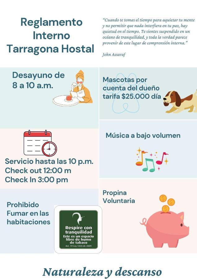 Tarragona Hostal Santa Rosa de Cabal Bagian luar foto